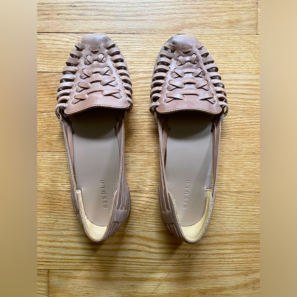 Nisolo women’s huarache sandals size 10